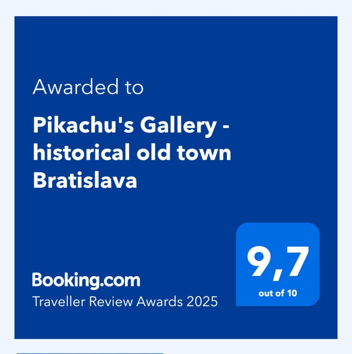 Pikachu'S Gallery - Historical Old Town 布拉迪斯拉发 外观 照片